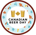 Canadian Beer Day (2021) badge logo